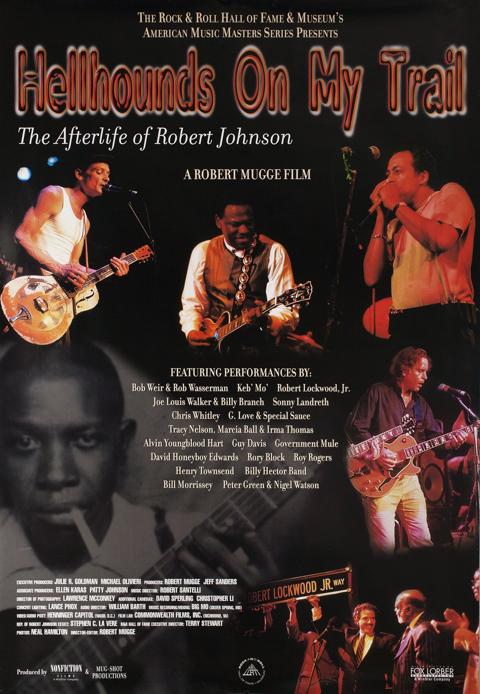 Hellhounds on My Trail: The Afterlife of Robert Johnson Original 2000 U.S. One Sheet Movie Poster