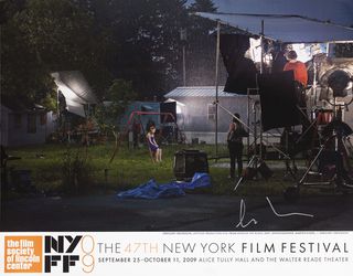 47th New York Film Festival Original 2009 U.S. Poster Signed by Gregory Crewdson 