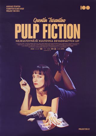 poster firmato pulp fiction