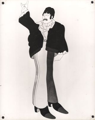 Yellow Submarine Original 1968 Swiss Scene Card Set of 6 Alternate Image