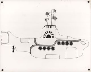 Yellow Submarine Original 1968 Swiss Scene Card Set of 6 Alternate Image