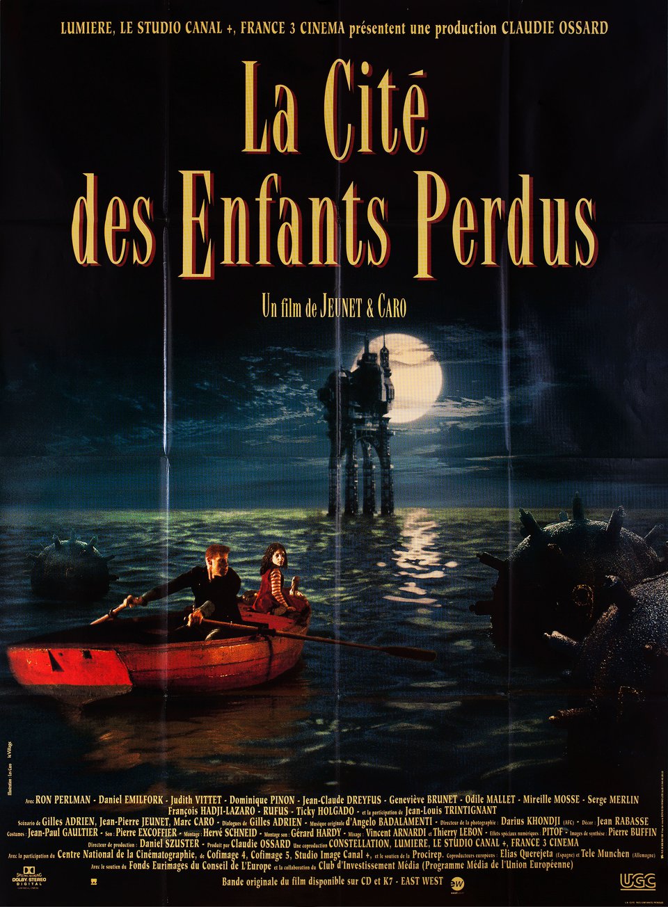 The City of Lost Children Original 1995 French Grande Movie Poster