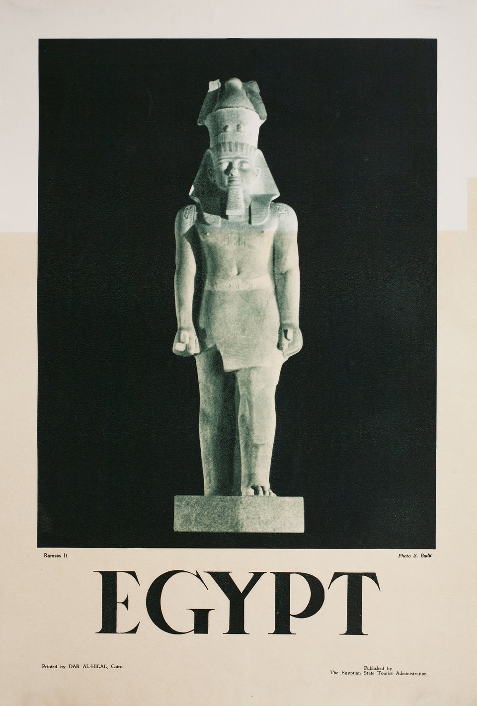 Egypt Original 1980s U.S. Mini Poster