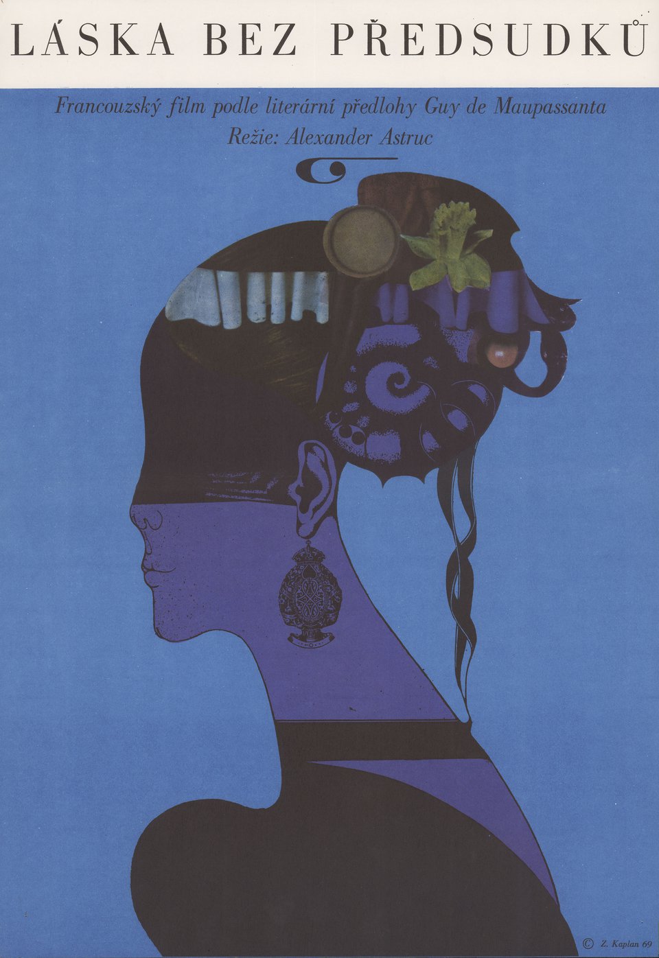 End of Desire 1969 Czech A3 Poster