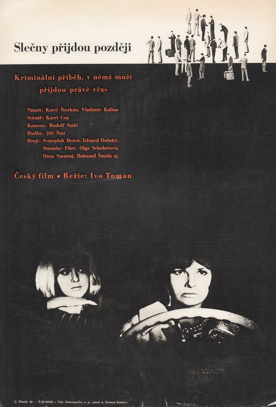 Ladies Will Come Later 1968 Czech A3 Poster
