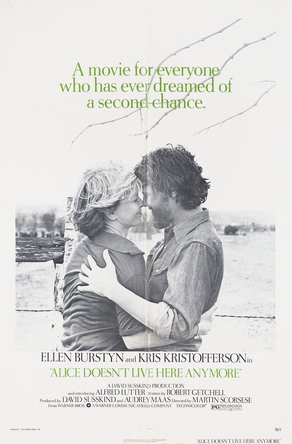 Alice Doesn't Live Here Anymore Original 1975 U.S. One Sheet Movie Poster