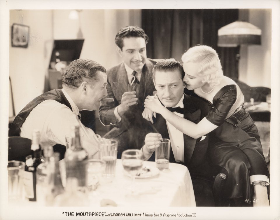 The Mouthpiece Original 1932 U.S. Silver Gelatin Single-Weight Photo