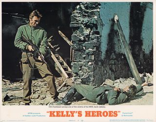 Kelly's Heroes Original 1970 U.S. Scene Card Set of 2 Alternate Image