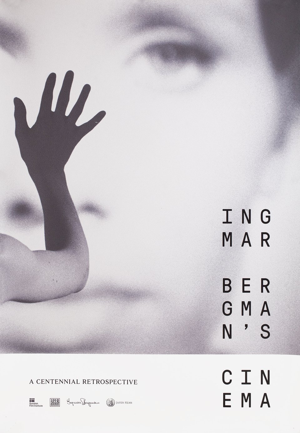 Ingmar Bergman's Cinema: A Centennial Retrospective / Persona 2018 U.S. One Sheet Poster