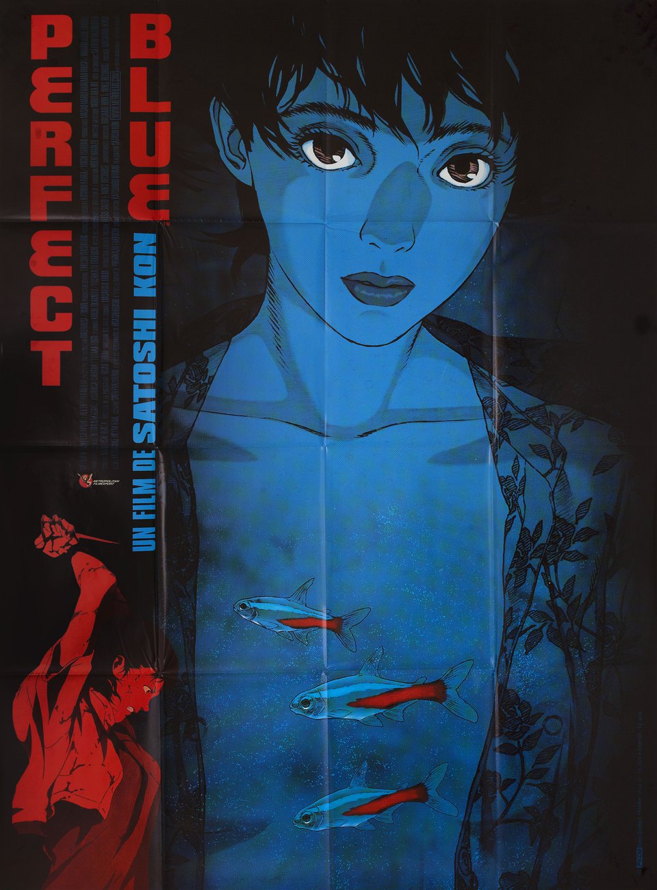 Perfect Blue 1997 French Grande Poster