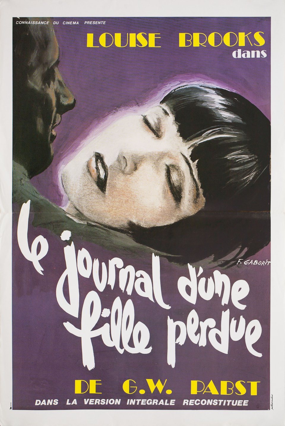 Diary of a Lost Girl Original R1970s French Petite Movie Poster