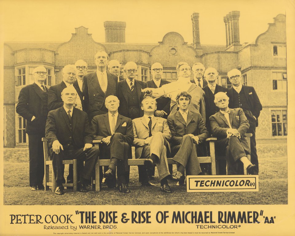 The Rise and Rise of Michael Rimmer Original 1970 British Front of House Card