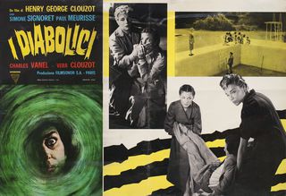 Poster Film Les Diaboliques 60x80 Cm - Affiche Cinéma Haute Qualité, Neuf