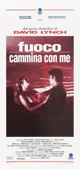Twin Peaks: Fire Walk with Me Original 1992 Italian Locandina Movie Poster