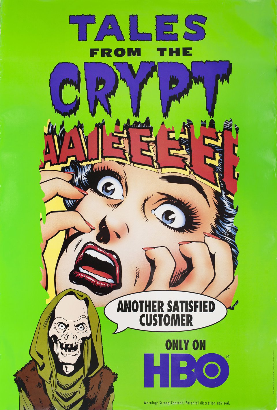 Tales from the Crypt Original 1992 U.S. One Sheet Poster