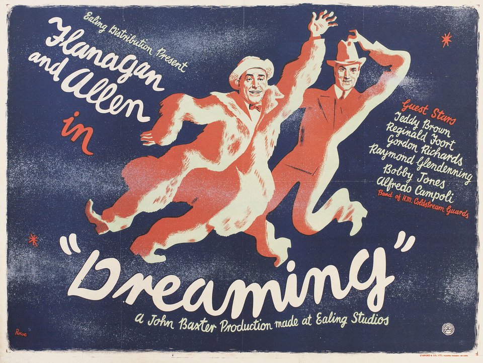 Dreaming Original 1944 British Quad Movie Poster