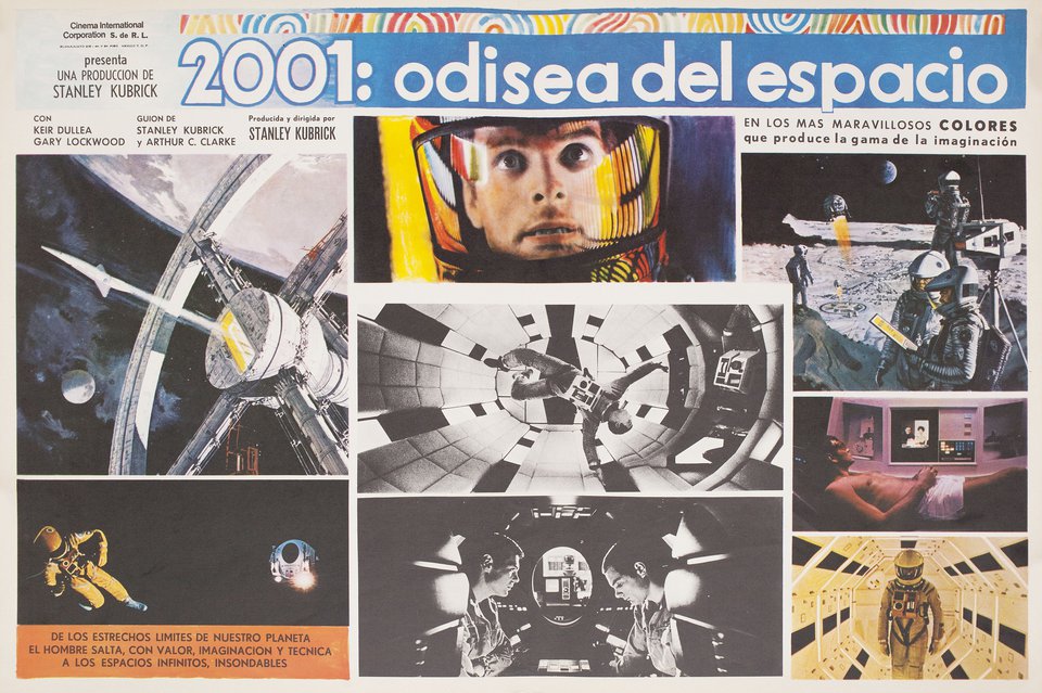 2001: A Space Odyssey Original R1970s Mexican Scene Card