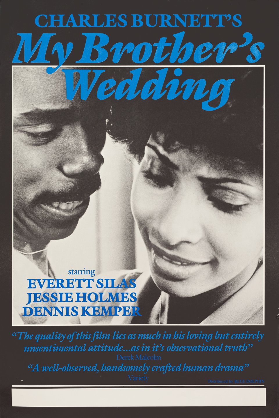 My Brother's Wedding Original 1985 British Double Crown Movie Poster