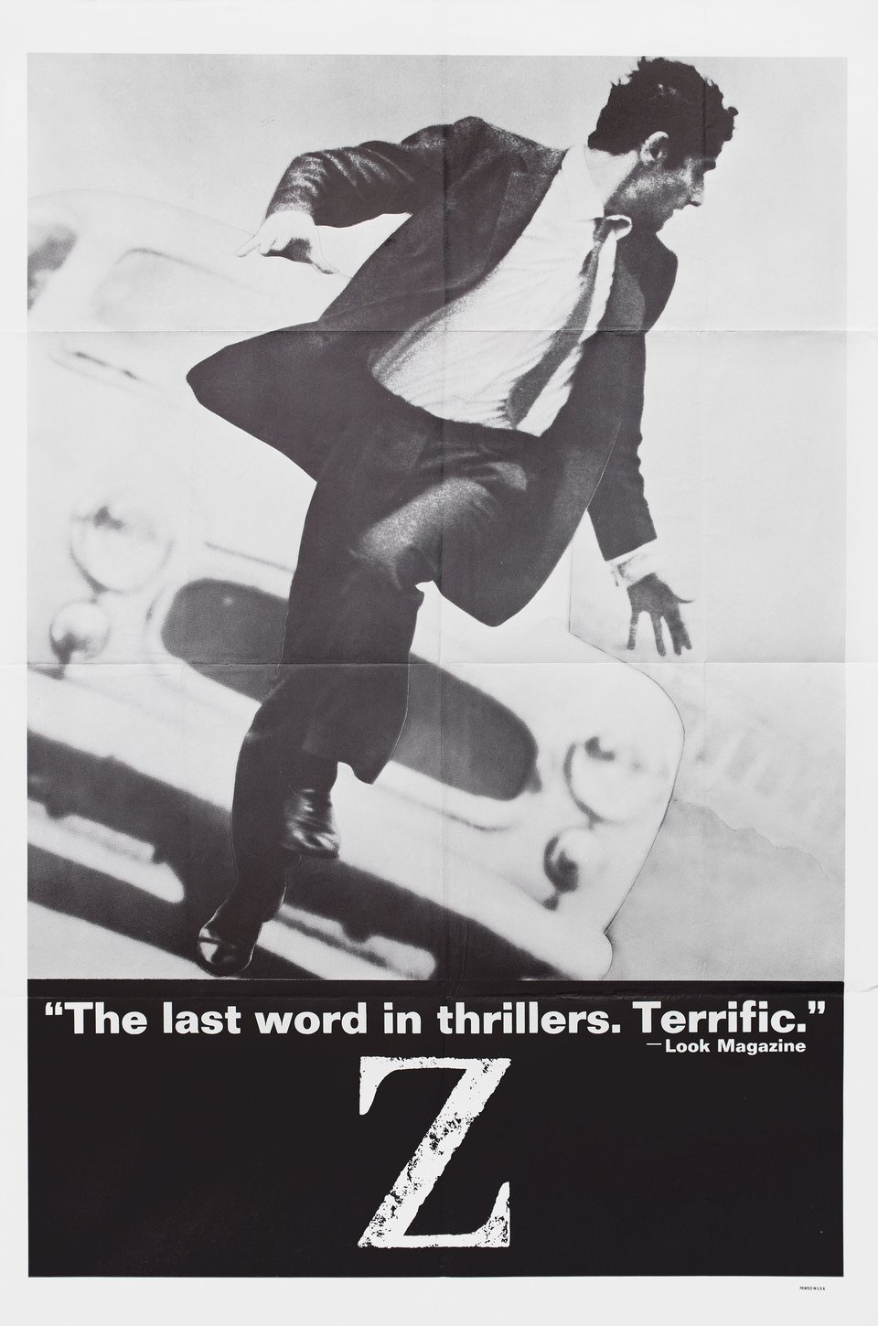 Z 1969 U.S. One Sheet Poster