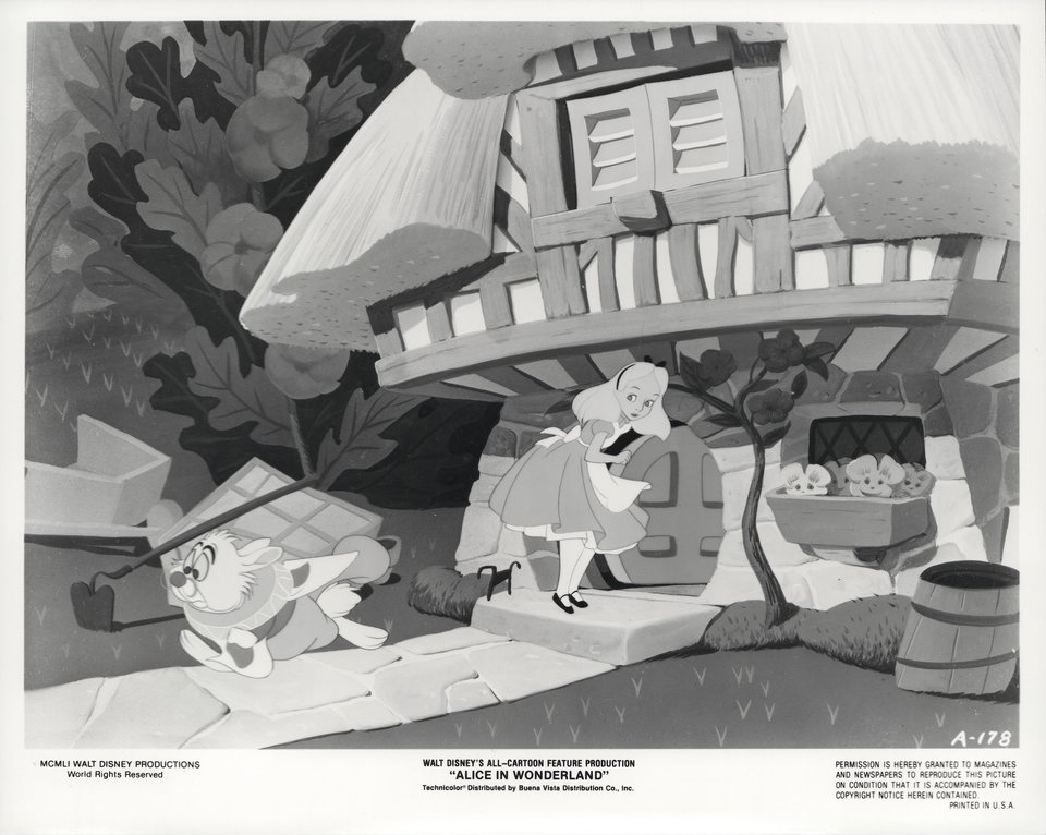 Alice in Wonderland Original R1974 U.S. Silver Gelatin Single-Weight Photo