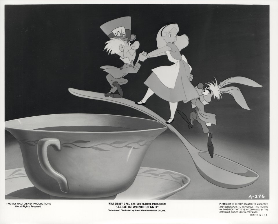 Alice in Wonderland R1974 U.S. Silver Gelatin Single-Weight Photo