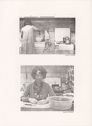 Jeanne Dielman, 23, Quai du Commerce 1080 Bruxelles Original 1977 Spanish Movie Pressbook Alternate Image