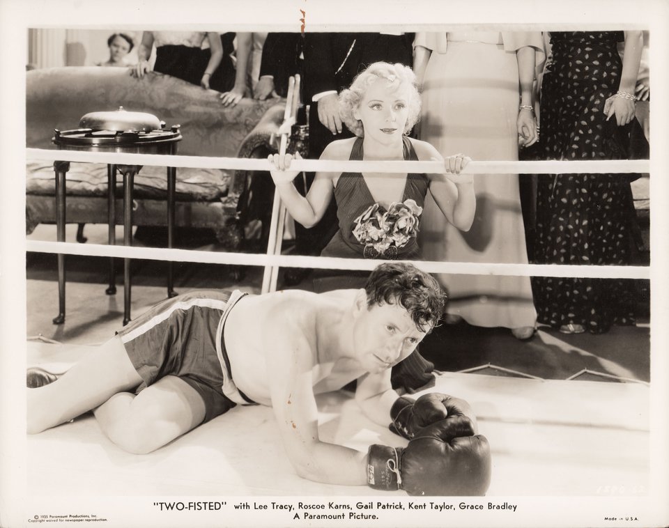 Two Fisted Original 1935 U.S. Silver Gelatin Single-Weight Photo