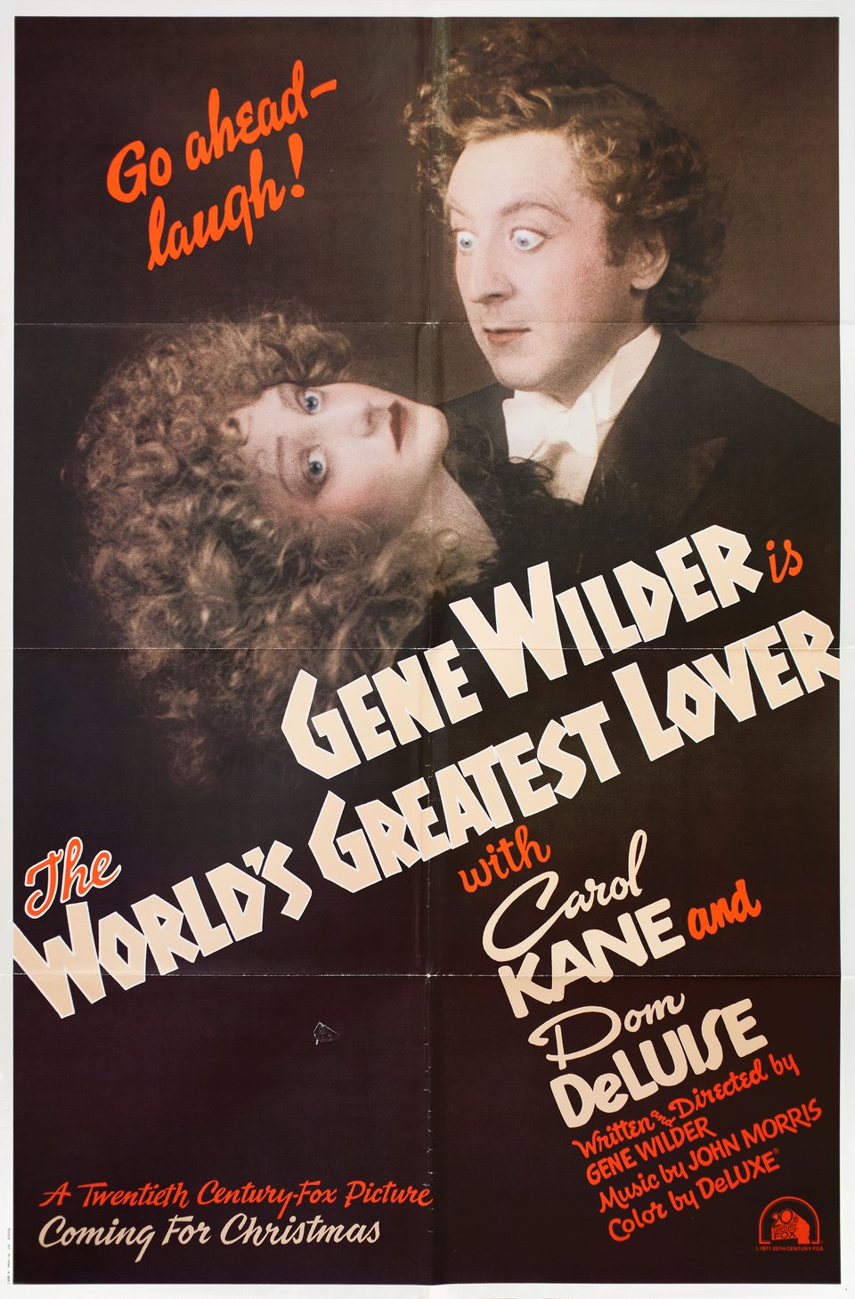 The World's Greatest Lover Original 1977 U.S. One Sheet Movie Poster