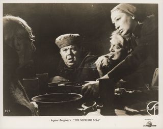 The Seventh Seal Original 1958 U.S. Silver Gelatin Single-Weight Photo Set of 4 Alternate Image