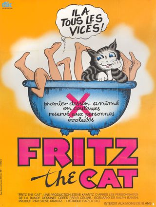 Fritz the Cat (1972) Original Movie Posters - Posteritati Movie