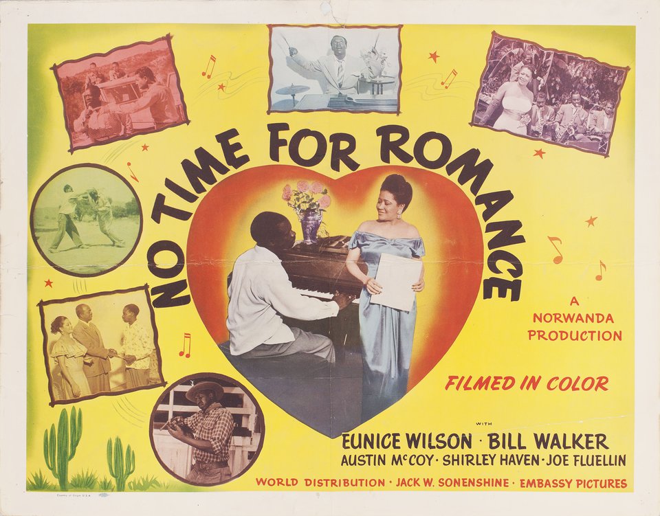 No Time for Romance Original 1948 U.S. Half Sheet Movie Poster
