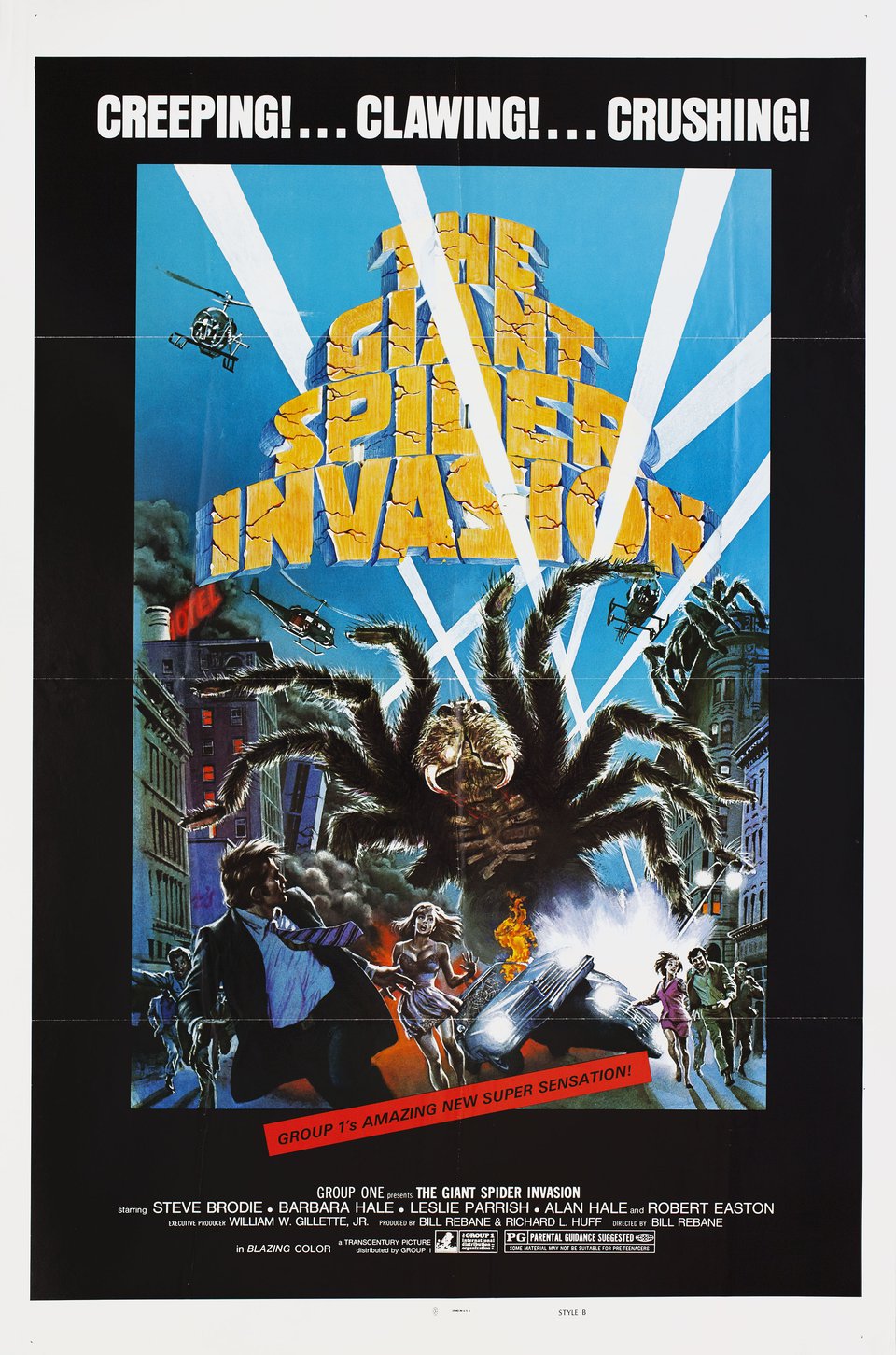 The Giant Spider Invasion 1975 U.S. One Sheet Poster