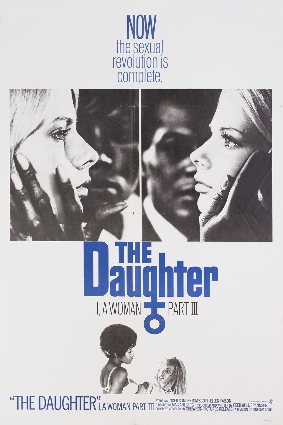 The Daughter Original 1970 U.S. One Sheet Movie Poster