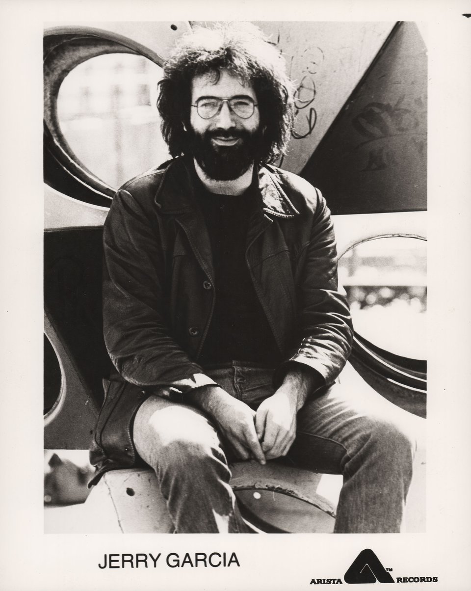 Jerry Garcia Original 1980s U.S. Portrait Photo