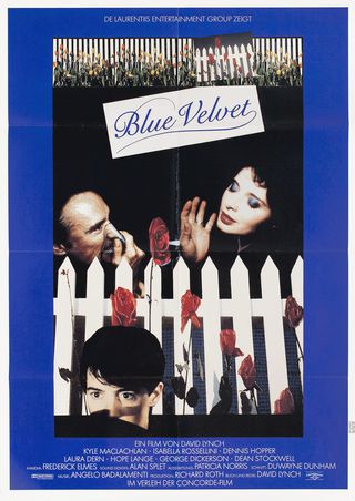 Blue Velvet Original 1986 German A1 Movie Poster