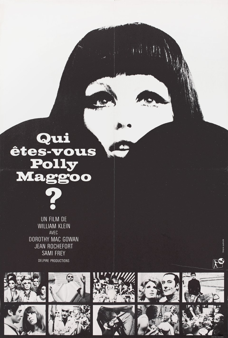 Who Are You, Polly Magoo? Original 1966 French Moyenne Movie Poster