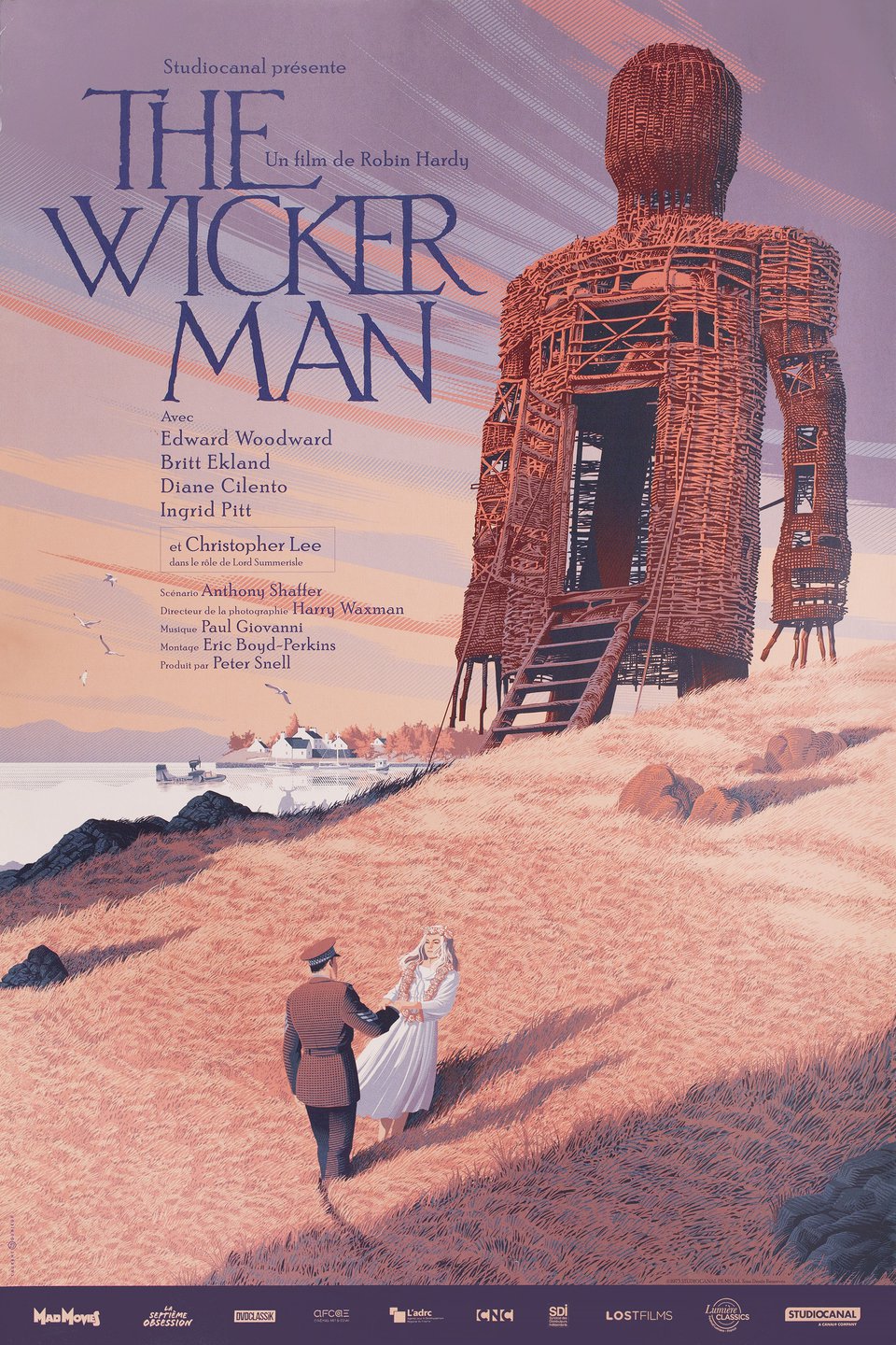 The Wicker Man Original R2020 French Petite Movie Poster