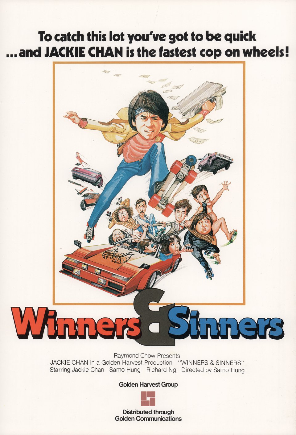 Winners & Sinners Original 1983 Hong Kong Movie Program