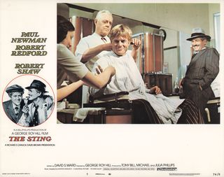The Sting Original 1974 U.S. Scene Card