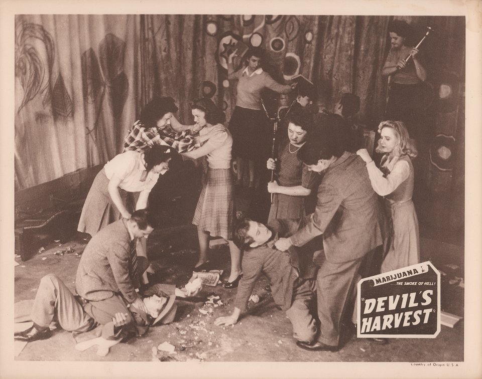Devil's Harvest Original R1948 U.S. Scene Card