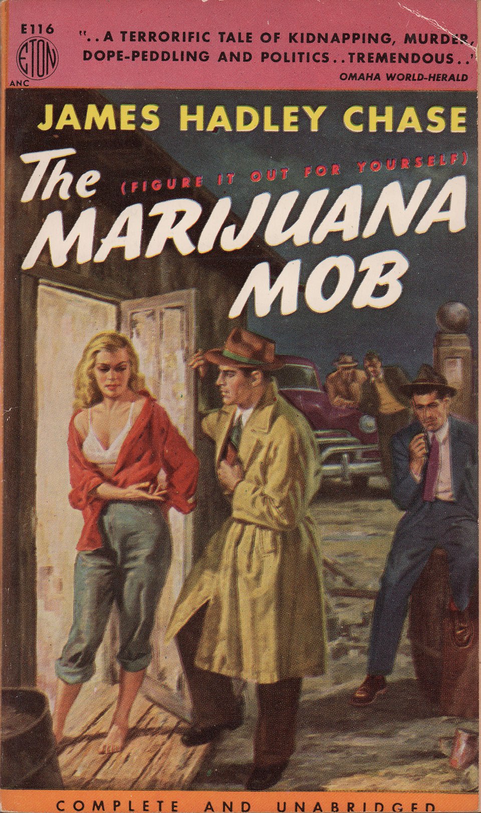 The Marijuana Mob Original 1952 U.S. Paperback
