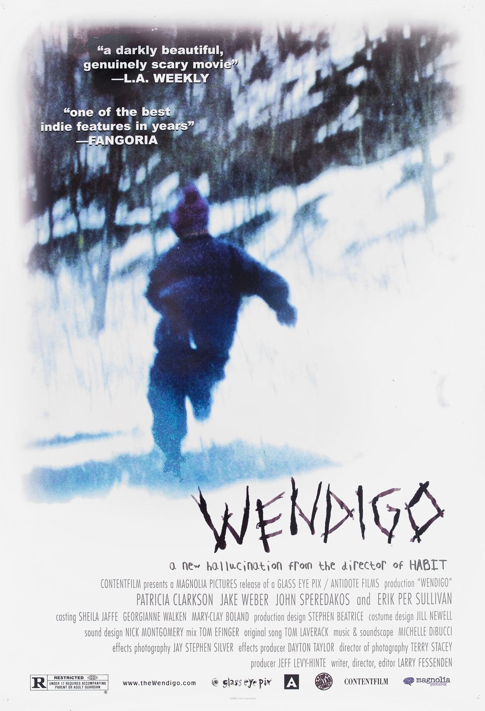 Wendigo Original 2001 U.S. One Sheet Movie Poster