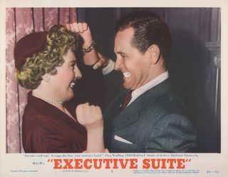 Executive Suite Original 1954 U.S. Scene Card Set of 6 Alternate Image
