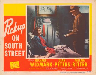 Pickup on South Street Original 1953 U.S. Scene Card