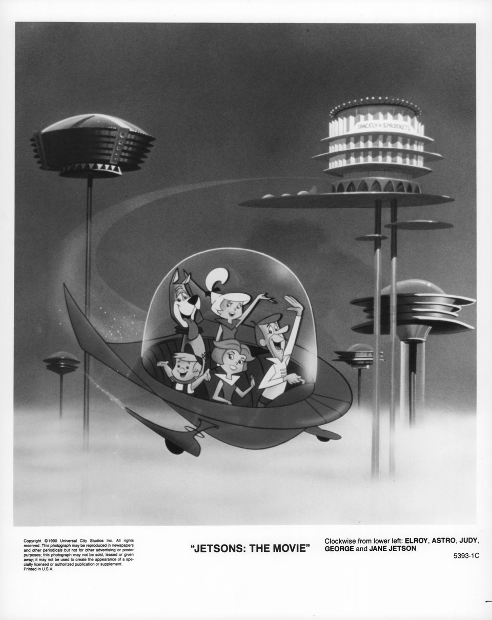 Jetsons The Movie Original 1990 U.S. Silver Gelatin SingleWeight