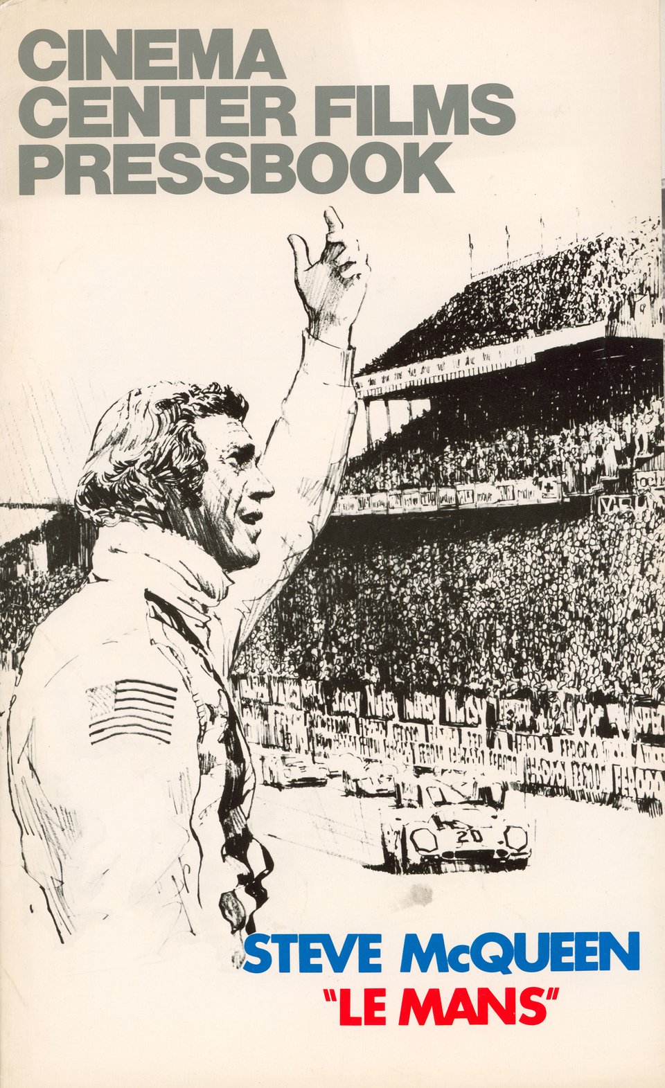 Le Mans Original 1971 U.S. Movie Pressbook