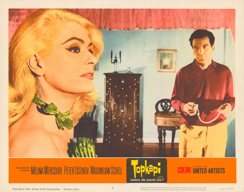 Topkapi 1968 U.S. Scene Card