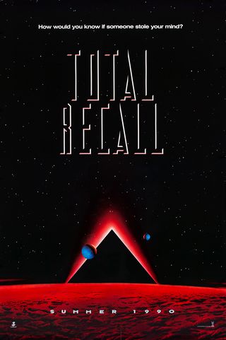 Total Recall Original 1990 U.S. One Sheet Movie Poster