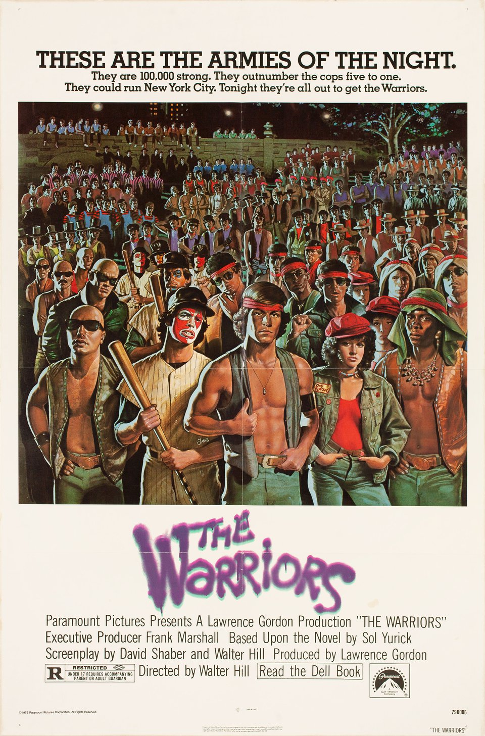 The Warriors 1979 U.S. One Sheet Poster Posteritati Movie Poster Gallery