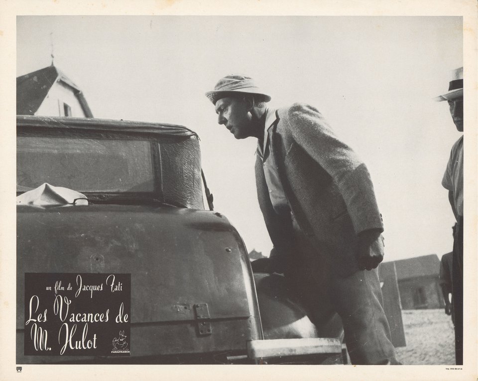 Mr. Hulot's Holiday Original R1970s French Scene Card